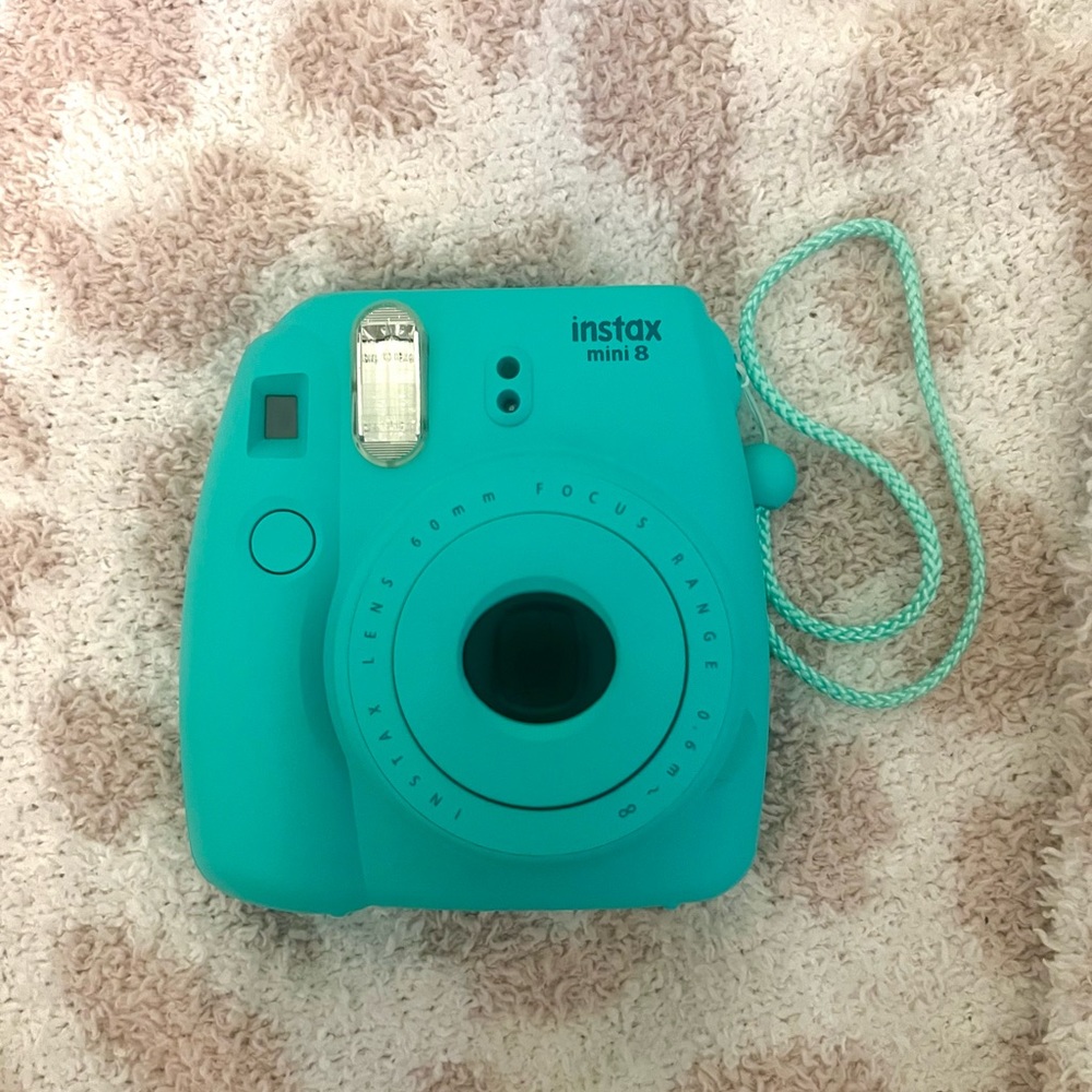 instax mini 8 teal